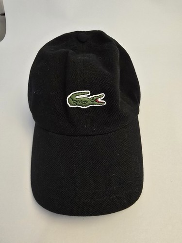 Lacoste black baseball cap - baseball,