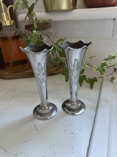 Pair vintage english - english, silver