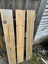 2cm X  15cm  X  100cm Pitched Pine Tongue And Groove Floor Boards. 180 Left