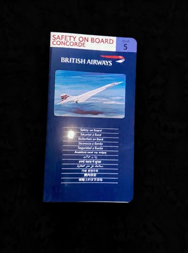 British airways concorde - british,