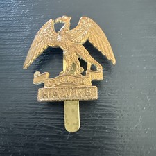 Military Brass Cap Badge 2nd