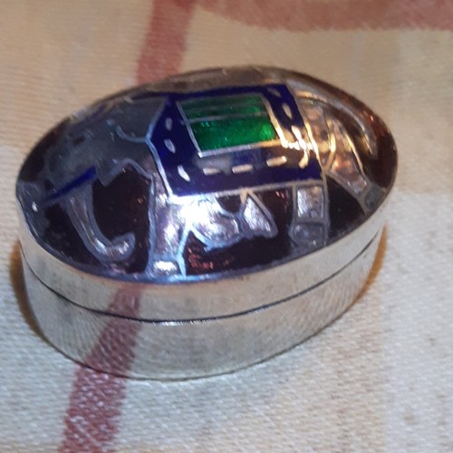 Silver 925 vintage - , blue