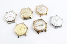 Mens Vintage Mechanical Watches Sekonda Timex Working  x 6