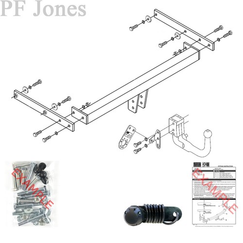 Pct towbar for audi - towbar,