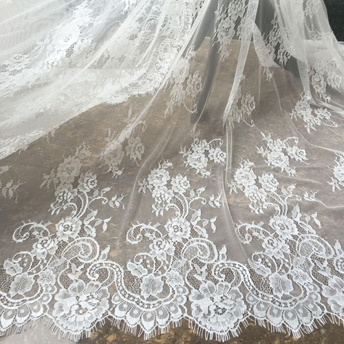 Sale long chantilly bridal - sale,