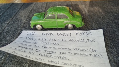 Corgi toys 202m morris - toys, no.202m