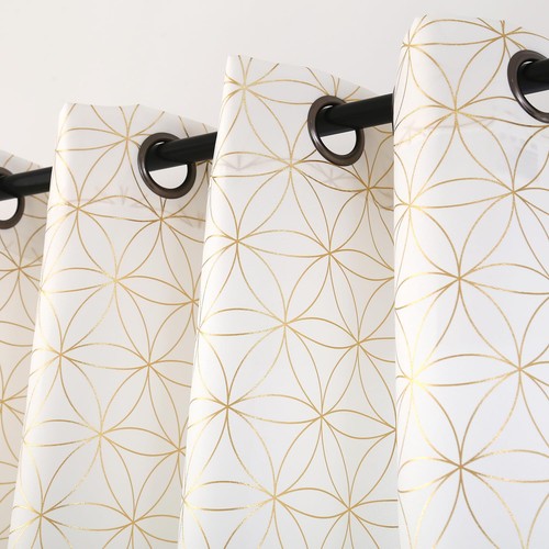 Gold printing grommet - printing, top