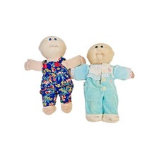 [Bundle] Vintage Cabbage Patch Kids - 2x Dolls With Clothes 