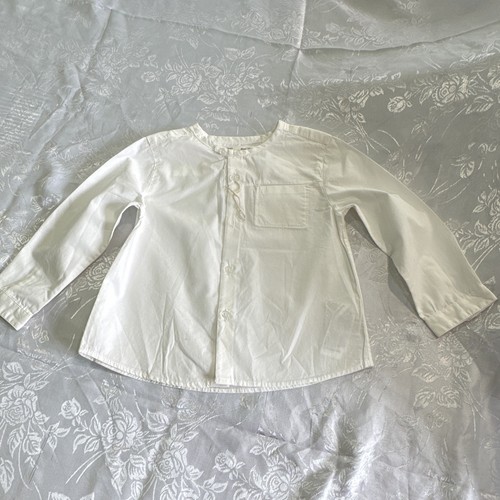 Zara boys white solid long - solid,