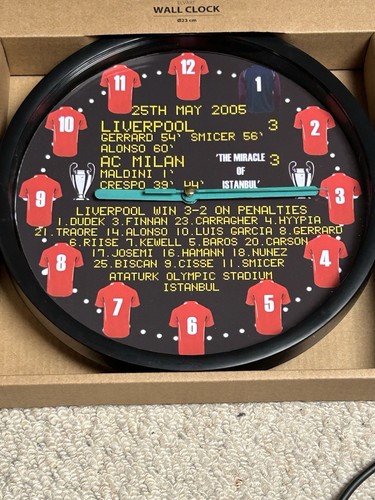 Classic champions league clock - league,