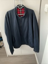 Mens Navy Bomber Style Lined