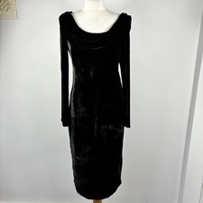 Whistles Velvet Midi Dress