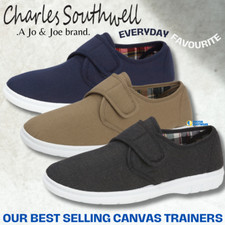 Mens Canvas Touch Fasten Strap