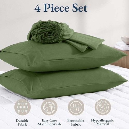 Piece bedding set - 4, reversible
