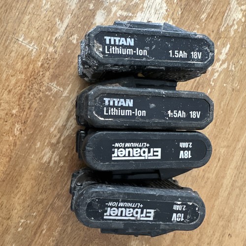 Erbauer titan 18v ion 0ah - titan, 2.0ah