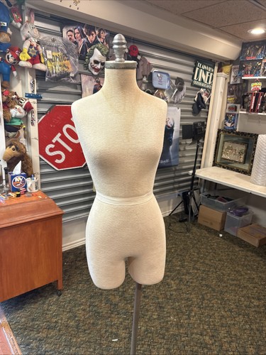 Female torso dress form half - female,