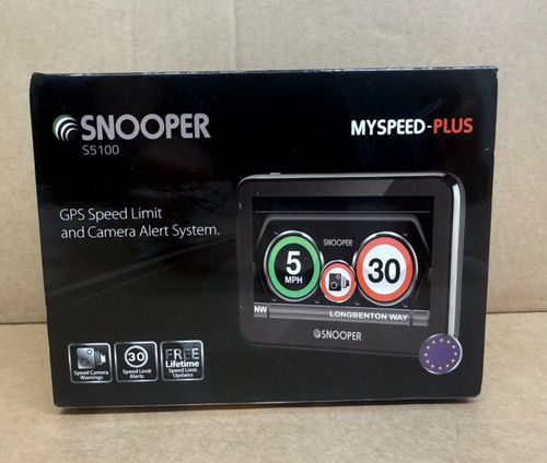 Snooper s5100 speed limit - speed,
