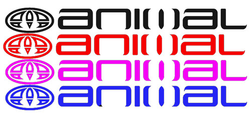 Animal surf logo - logo, vinyl