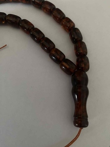 Amber rosary natural - natural,
