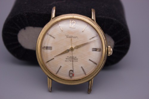 Vintage waltham 17j - waltham, automatic