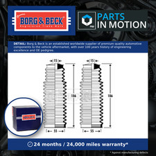Steering Rack Boot fits BMW 320D E46 2.0D 99 to 05 Gaiter Bellow B&B 32131094933