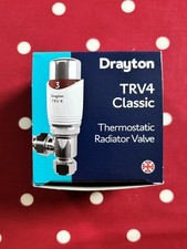 Drayton TRV4 Classic Thermostatic Radiator Valve 15mm. Brand New