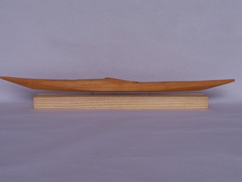 Handcarved sea kayak trophy