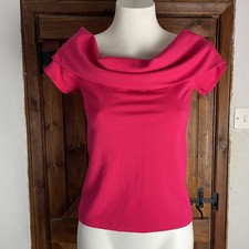 COS Pink Bardot Short Sleeve