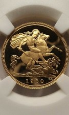 1980 Gold Proof Half