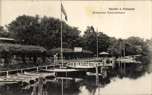 Postcard nedlitz potsdam - postcard,