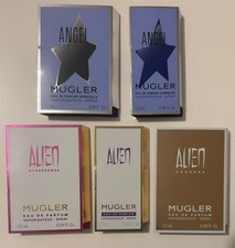 Mugler Angel / Alien 1.2ml Eau De Parfum Mini Sprays x 5