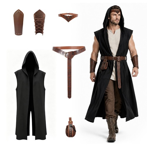 Medieval costume set for - medieval,