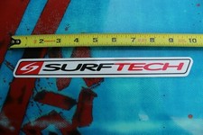 SURFTECH Tuflite Epoxy Surfboards Softops Rare Clear V18 Vintage Surfing STICKER