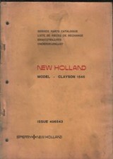 New Holland Combine Clayson