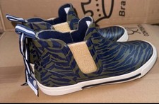 Joules Girls RAINWELL Wellies- khaki Zebra  - Size 11 