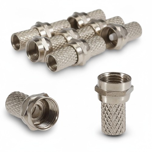 Male connector coaxial rg6 - f,