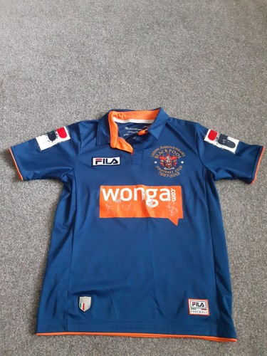 Blackpool away shirt - blackpool, 2012/13
