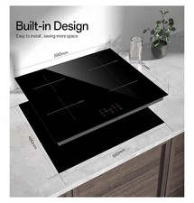 Induction hob 60cm build - 60cm, build-in