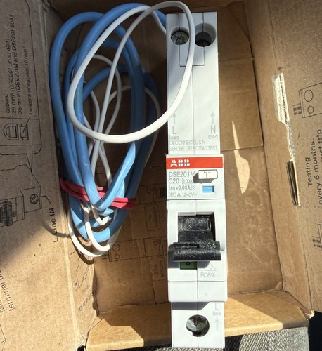 Abb rcbo c20 a30 - 1p+n,