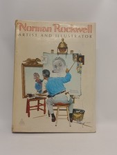Norman Rockwell Artist and Illustrator Thomas S. Buechner Large Table Top Book