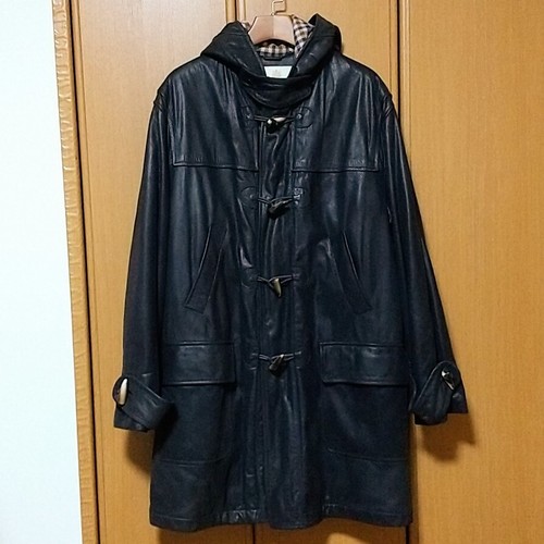 Used aquascutum leather duffle - aquascutum,