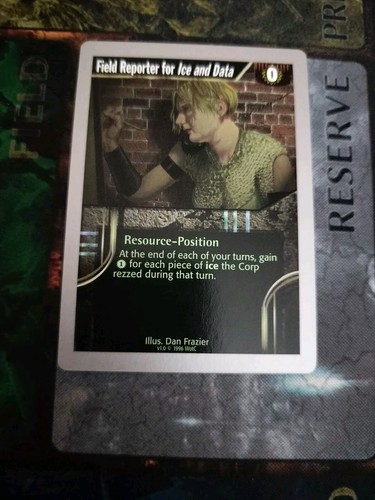 Netrunner field reporter - netrunner:,