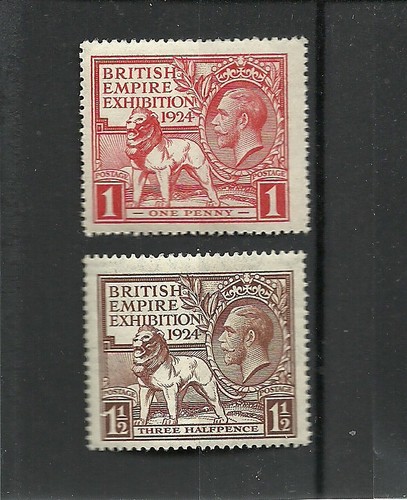 Great britain 1924 wembley mnh - britain,