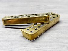 ANTIQUE BRASS FIRESIDE