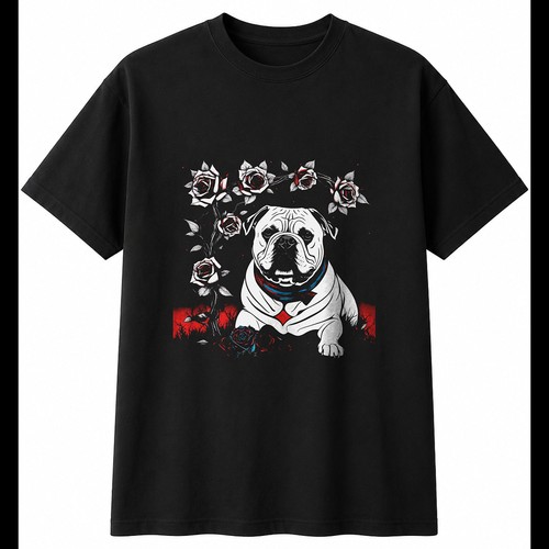 Double exposure american bully - american,