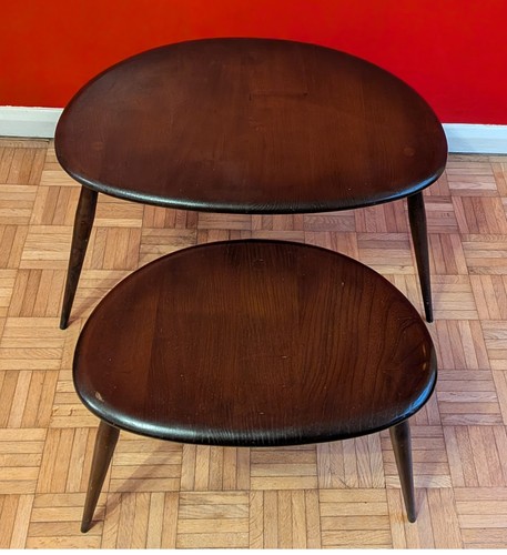 Ercol pebble pair - ercol, nesting