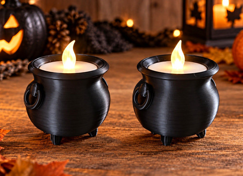 Black cauldron led tea - black,