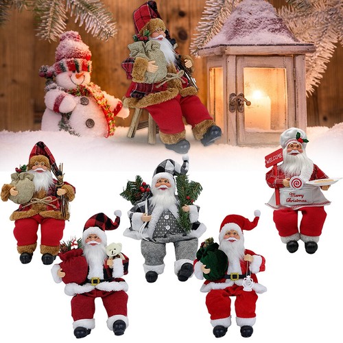 Sitting santa claus - sitting,