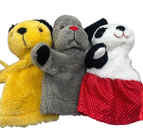 Sooty sweep soo puppet soft - sweep,