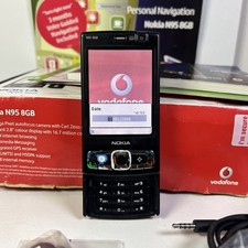 Nokia N95 - 2 Black Boxed With Contents VODAFONE Smartphone 8GB Working
